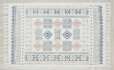 Kilim el yapımı orijinal halı, yüksek çözünürlüklü trend desenli halılar ve renkler                            