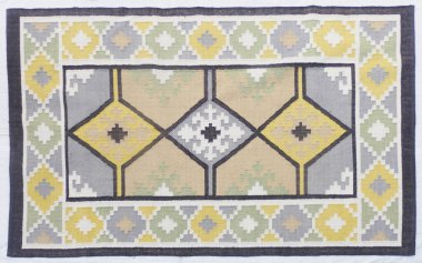 Kilim el yapımı orijinal halı, yüksek çözünürlüklü trend desenli halılar ve renkler                            