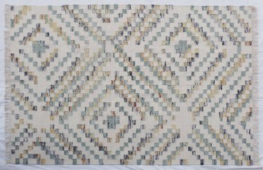 Kilim el yapımı orijinal halı, yüksek çözünürlüklü trend desenli halılar ve renkler                            