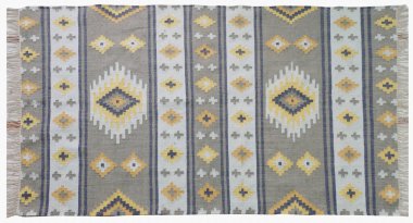 Kilim el yapımı orijinal halı, yüksek çözünürlüklü trend desenli halılar ve renkler                            