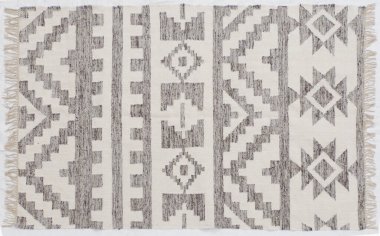 Kilim el yapımı orijinal halı, yüksek çözünürlüklü trend desenli halılar ve renkler                            
