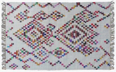 Kilim el yapımı orijinal halı, yüksek çözünürlüklü trend desenli halılar ve renkler                            