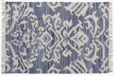 Kilim el yapımı orijinal halı, yüksek çözünürlüklü trend desenli halılar ve renkler                            