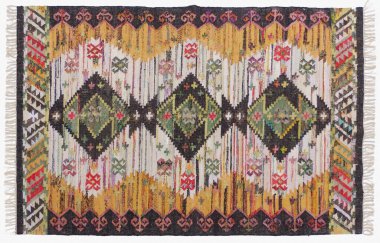 Kilim el yapımı orijinal halı, yüksek çözünürlüklü trend desenli halılar ve renkler                            