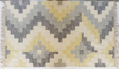 Kilim el yapımı orijinal halı, yüksek çözünürlüklü trend desenli halılar ve renkler                            