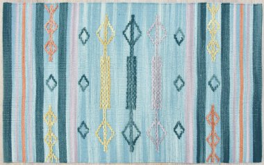 Kilim el yapımı orijinal halı, yüksek çözünürlüklü trend desenli halılar ve renkler                            