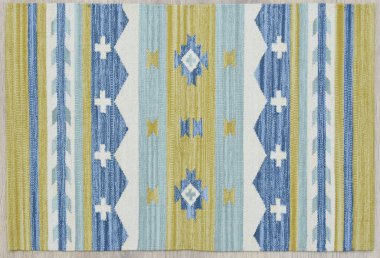 Kilim el yapımı orijinal halı, yüksek çözünürlüklü trend desenli halılar ve renkler                            