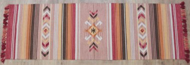 Kilim el yapımı orijinal halı, yüksek çözünürlüklü trend desenli halılar ve renkler                            