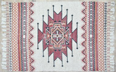 Kilim el yapımı orijinal halı, yüksek çözünürlüklü trend desenli halılar ve renkler                            