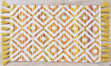 Kilim el yapımı orijinal halı, yüksek çözünürlüklü trend desenli halılar ve renkler                            