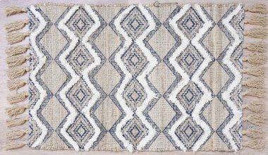 Kilim el yapımı orijinal halı, yüksek çözünürlüklü trend desenli halılar ve renkler                            