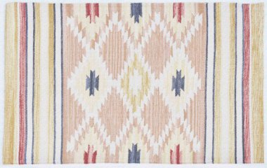 Kilim el yapımı orijinal halı, yüksek çözünürlüklü trend desenli halılar ve renkler                            