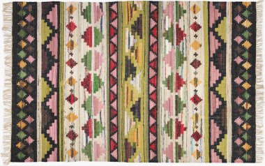 Kilim el yapımı orijinal halı, yüksek çözünürlüklü trend desenli halılar ve renkler                            