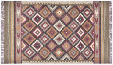 Kilim el yapımı orijinal halı, yüksek çözünürlüklü trend desenli halılar ve renkler                            