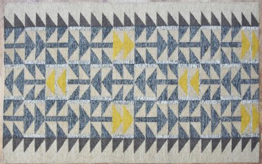 Kilim el yapımı orijinal halı, yüksek çözünürlüklü trend desenli halılar ve renkler                            