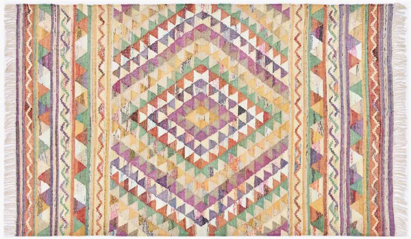 Kilim el yapımı orijinal halı, yüksek çözünürlüklü trend desenli halılar ve renkler                            