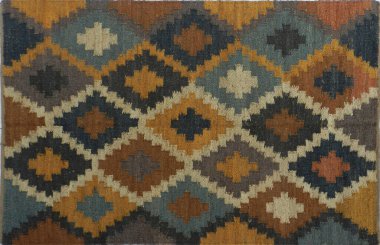 Kilim el yapımı orijinal halı, yüksek çözünürlüklü trend desenli halılar ve renkler                            