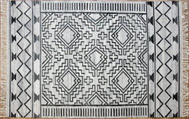 Kilim el yapımı orijinal halı, yüksek çözünürlüklü trend desenli halılar ve renkler                            