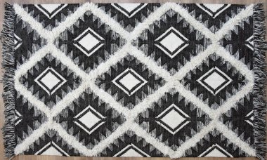 Kilim el yapımı orijinal halı, yüksek çözünürlüklü trend desenli halılar ve renkler                            