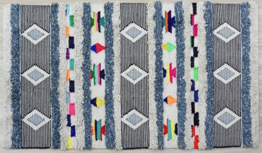 Kilim el yapımı orijinal halı, yüksek çözünürlüklü trend desenli halılar ve renkler                            