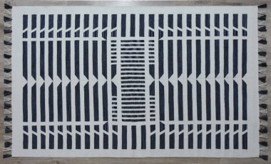 Kilim el yapımı orijinal halı, yüksek çözünürlüklü trend desenli halılar ve renkler                            