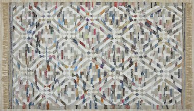 Kilim el yapımı orijinal halı, yüksek çözünürlüklü trend desenli halılar ve renkler                            