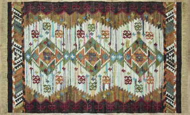 Kilim el yapımı orijinal halı, yüksek çözünürlüklü trend desenli halılar ve renkler                            