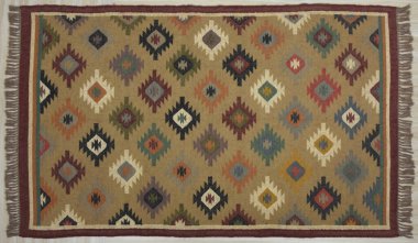 Kilim el yapımı orijinal halı, yüksek çözünürlüklü trend desenli halılar ve renkler                            