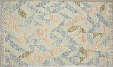 Kilim el yapımı orijinal halı, yüksek çözünürlüklü trend desenli halılar ve renkler                            