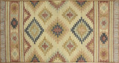 Kilim el yapımı orijinal halı, yüksek çözünürlüklü trend desenli halılar ve renkler                            