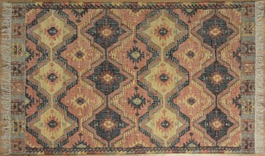 Kilim el yapımı orijinal halı, yüksek çözünürlüklü trend desenli halılar ve renkler                            