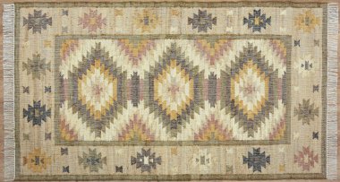 Kilim el yapımı orijinal halı, yüksek çözünürlüklü trend desenli halılar ve renkler                            