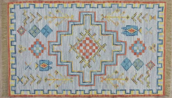 Kilim el yapımı orijinal halı, yüksek çözünürlüklü trend desenli halılar ve renkler                            
