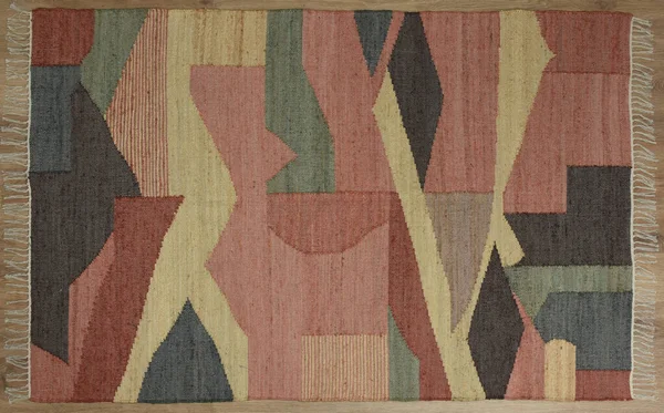 Kilim el yapımı orijinal halı, yüksek çözünürlüklü trend desenli halılar ve renkler                            