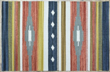 Kilim el yapımı orijinal halı, yüksek çözünürlüklü trend desenli halılar ve renkler                            