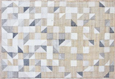 Kilim el yapımı orijinal halı, yüksek çözünürlüklü trend desenli halılar ve renkler                            