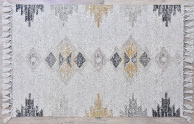 Kilim el yapımı orijinal halı, yüksek çözünürlüklü trend desenli halılar ve renkler                            