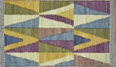 Kilim el yapımı orijinal halı, yüksek çözünürlüklü trend desenli halılar ve renkler                            