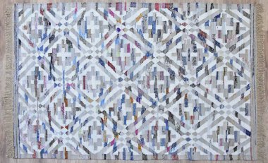 Kilim el yapımı orijinal halı, yüksek çözünürlüklü trend desenli halılar ve renkler                            