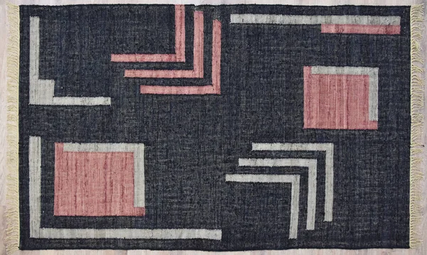 Kilim el yapımı orijinal halı, yüksek çözünürlüklü trend desenli halılar ve renkler                            