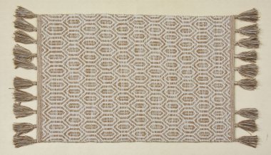 El örgüsü örülmüş ve örülmüş halı, yüksek çözünürlüklü moda desenleri ve renkleri olan halılar