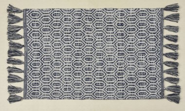 El örgüsü örülmüş ve örülmüş halı, yüksek çözünürlüklü moda desenleri ve renkleri olan halılar