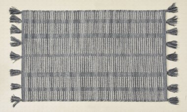 El örgüsü örülmüş ve örülmüş halı, yüksek çözünürlüklü moda desenleri ve renkleri olan halılar