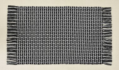 El örgüsü örülmüş ve örülmüş halı, yüksek çözünürlüklü moda desenleri ve renkleri olan halılar