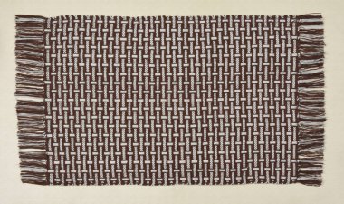 El örgüsü örülmüş ve örülmüş halı, yüksek çözünürlüklü moda desenleri ve renkleri olan halılar