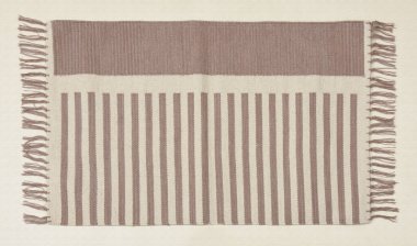 El örgüsü örülmüş ve örülmüş halı, yüksek çözünürlüklü moda desenleri ve renkleri olan halılar