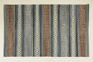 El örgüsü örülmüş ve örülmüş halı, yüksek çözünürlüklü moda desenleri ve renkleri olan halılar