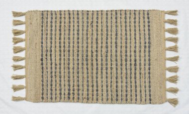 El örgüsü örülmüş ve örülmüş halı, yüksek çözünürlüklü moda desenleri ve renkleri olan halılar