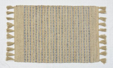 El örgüsü örülmüş ve örülmüş halı, yüksek çözünürlüklü moda desenleri ve renkleri olan halılar