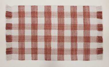 El örgüsü örülmüş ve örülmüş halı, yüksek çözünürlüklü moda desenleri ve renkleri olan halılar